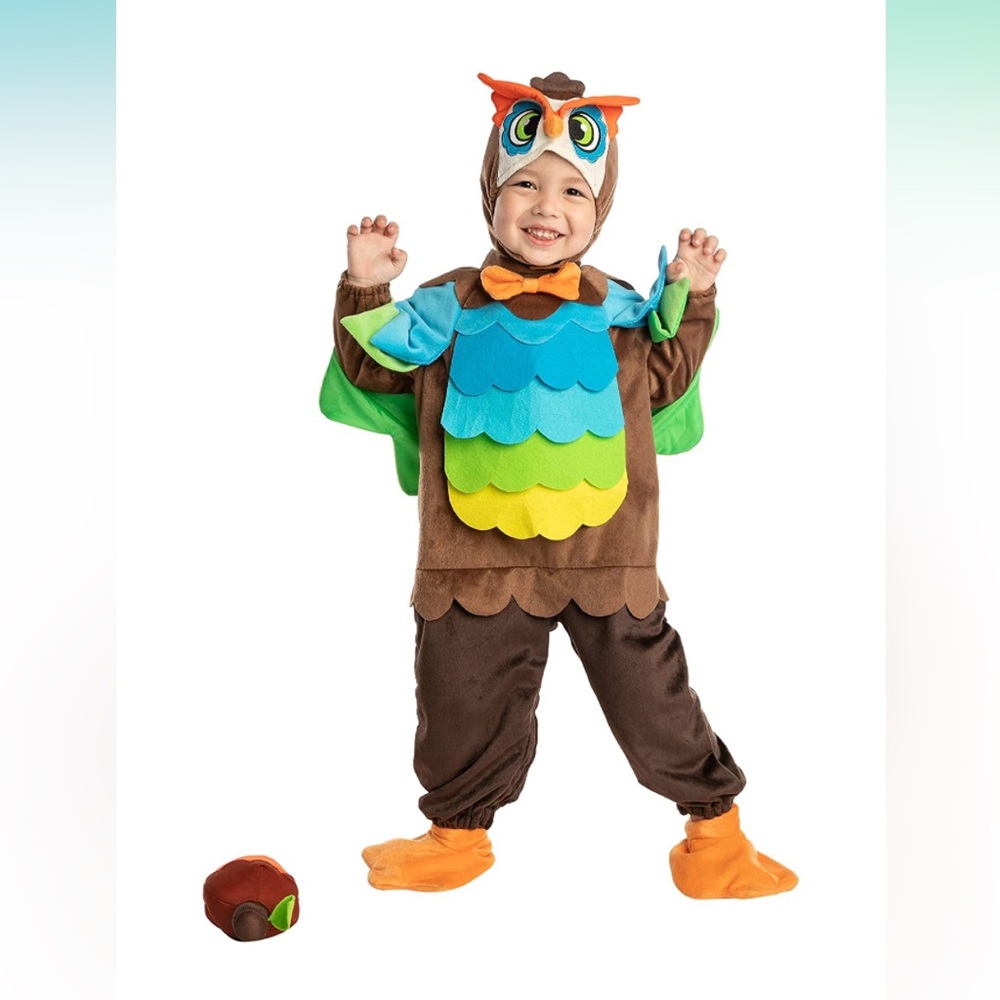 Baby Owl Animal Costume for fall - Picture 2 of 11